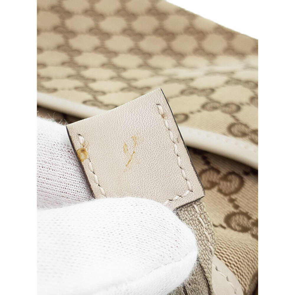 Gucci GG Canvas Messenger Crossbody Bag Brown - Picture 4 of 9